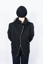 Comme des Garçons S/S 1992 deformable zip jacket – back view | Recente Studio