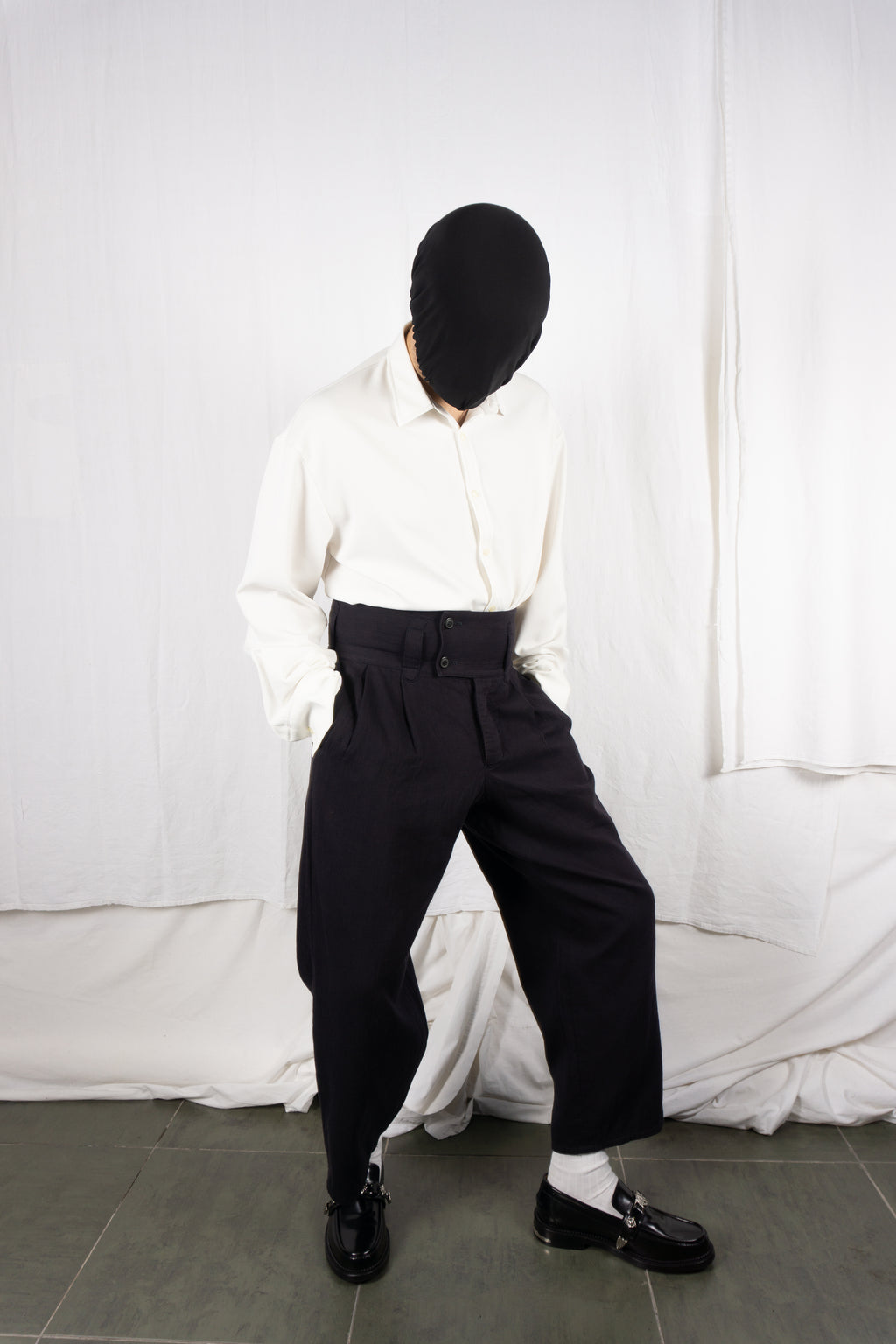 Issey Miyake Men 1990s high-waisted trousers – full length | Recente Studio