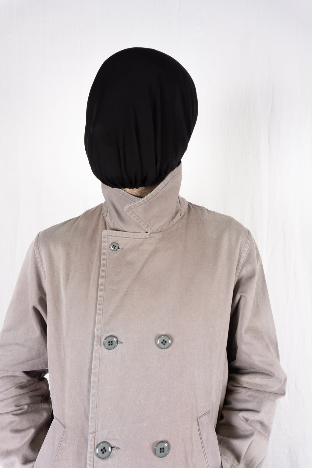 Comme des Garçons SHIRT 2000s double-breasted trench coat – full length | Recente Studio