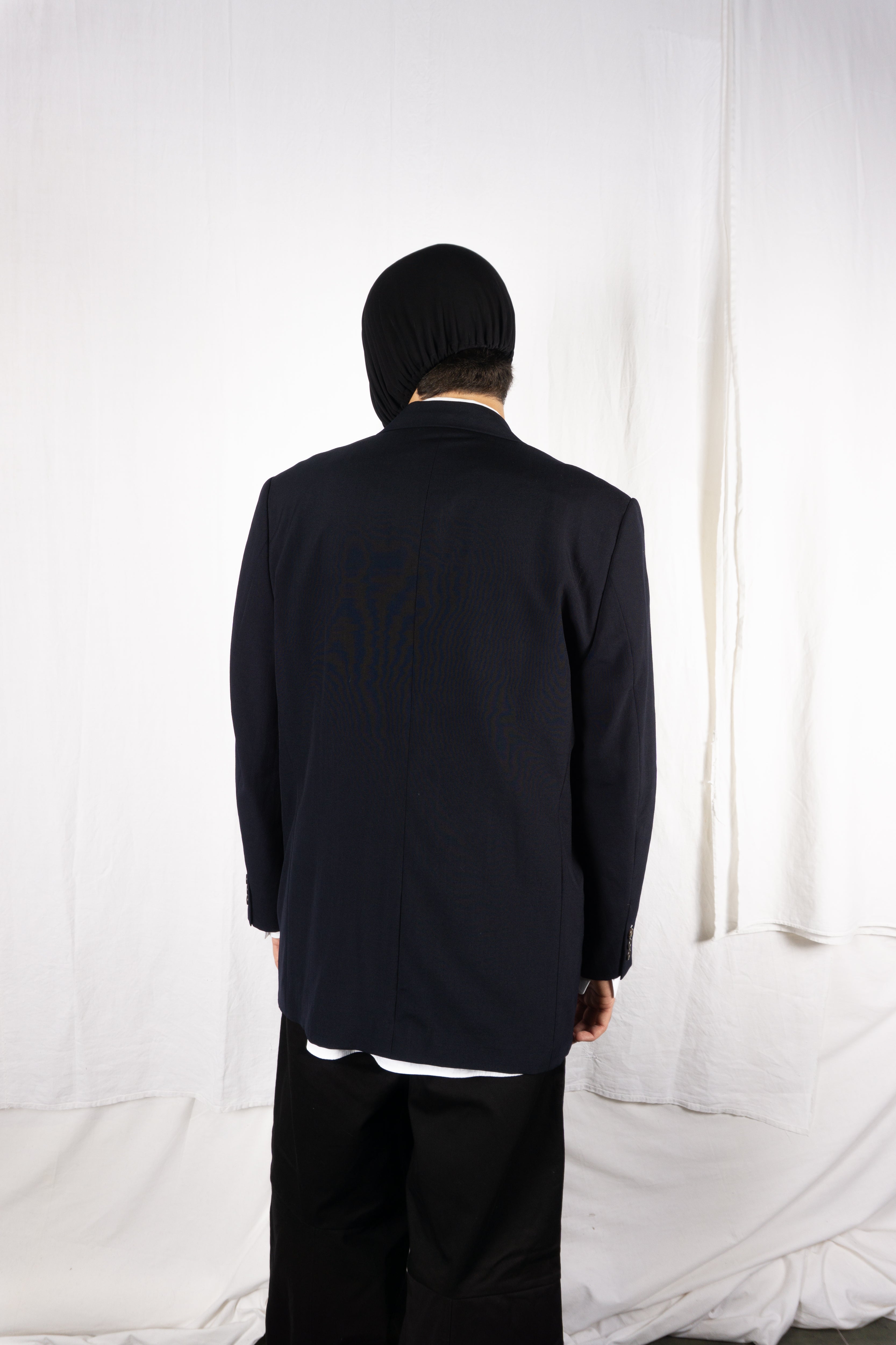 Comme des Garçons Homme Plus SS92 stitched jacket – collar detail | Recente Studio