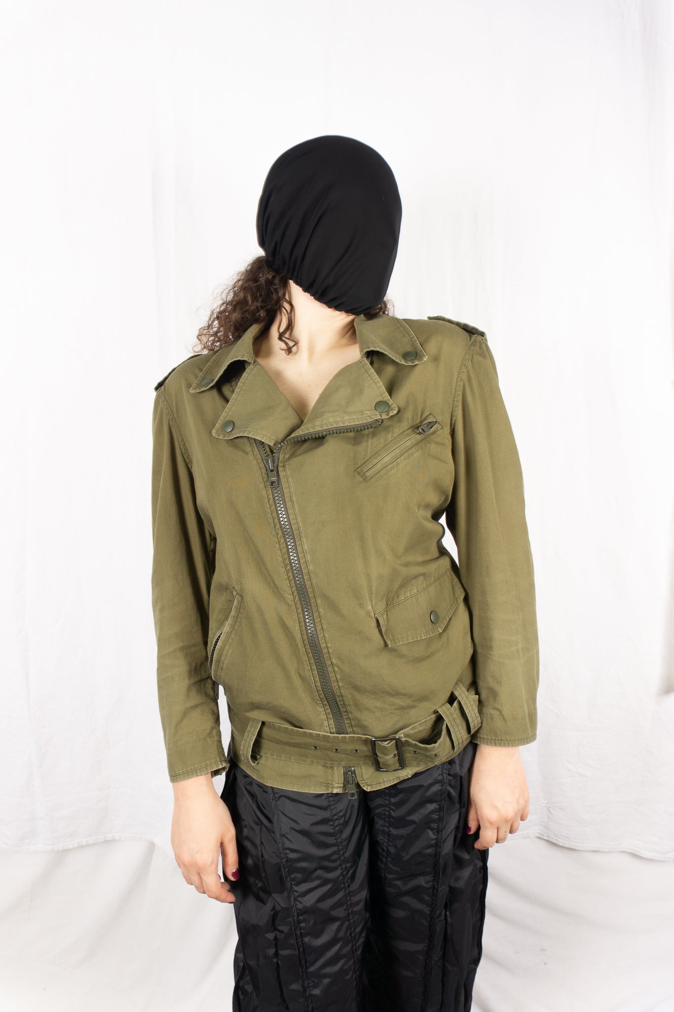 Yohji Yamamoto Regulation S/S 2013 biker jacket – side view | Recente Studio