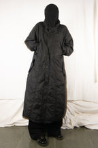 Issey Miyake Men White Label 2000s parachute coat – open front | Recente Studio