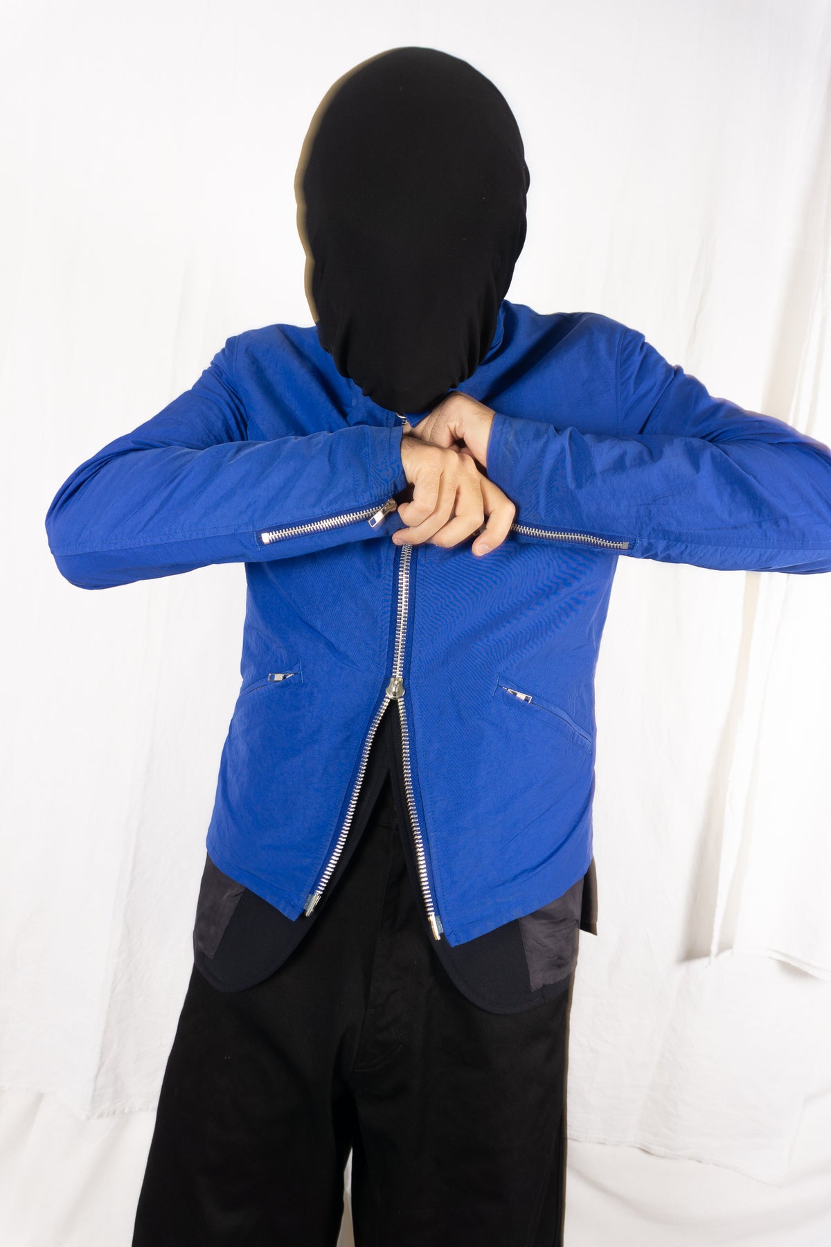 Junya Watanabe Man x Brooks Brothers S/S 2009 reversible jacket – worn view | Recente Studio