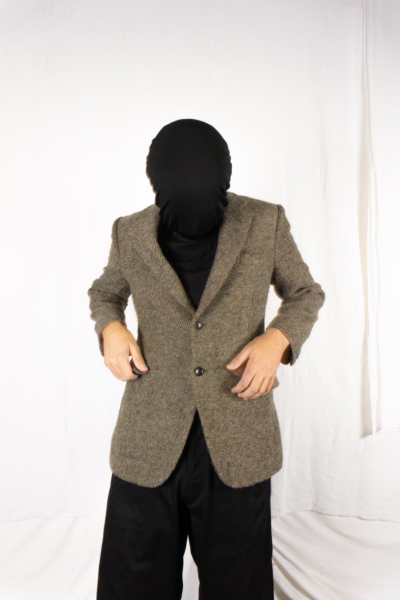Junya Watanabe Man AW04 wool jacket – back view | Recente Studio