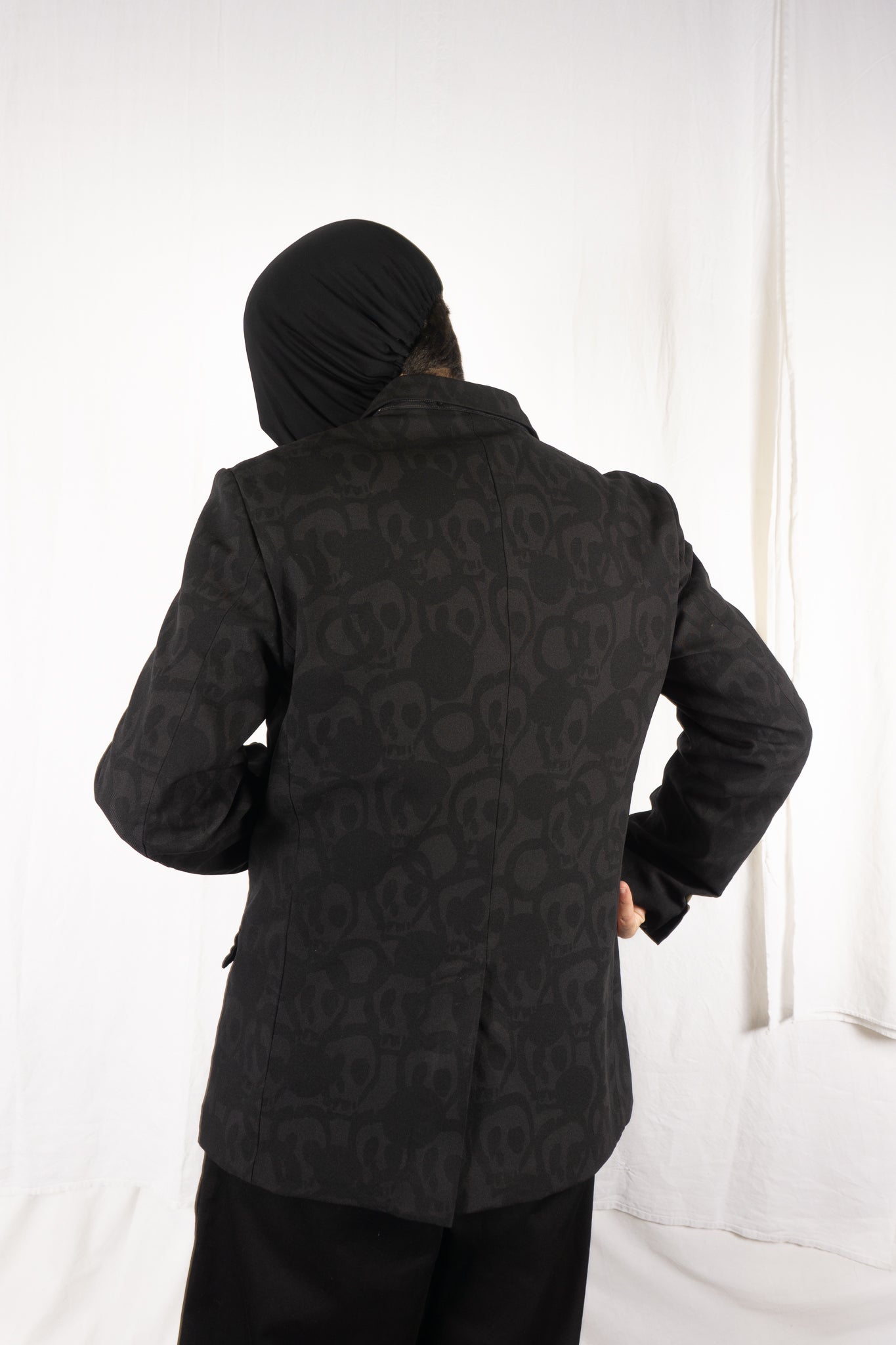 Comme des Garçons Homme Plus S/S 2011 skull printed jacket – side view | Recente Studio