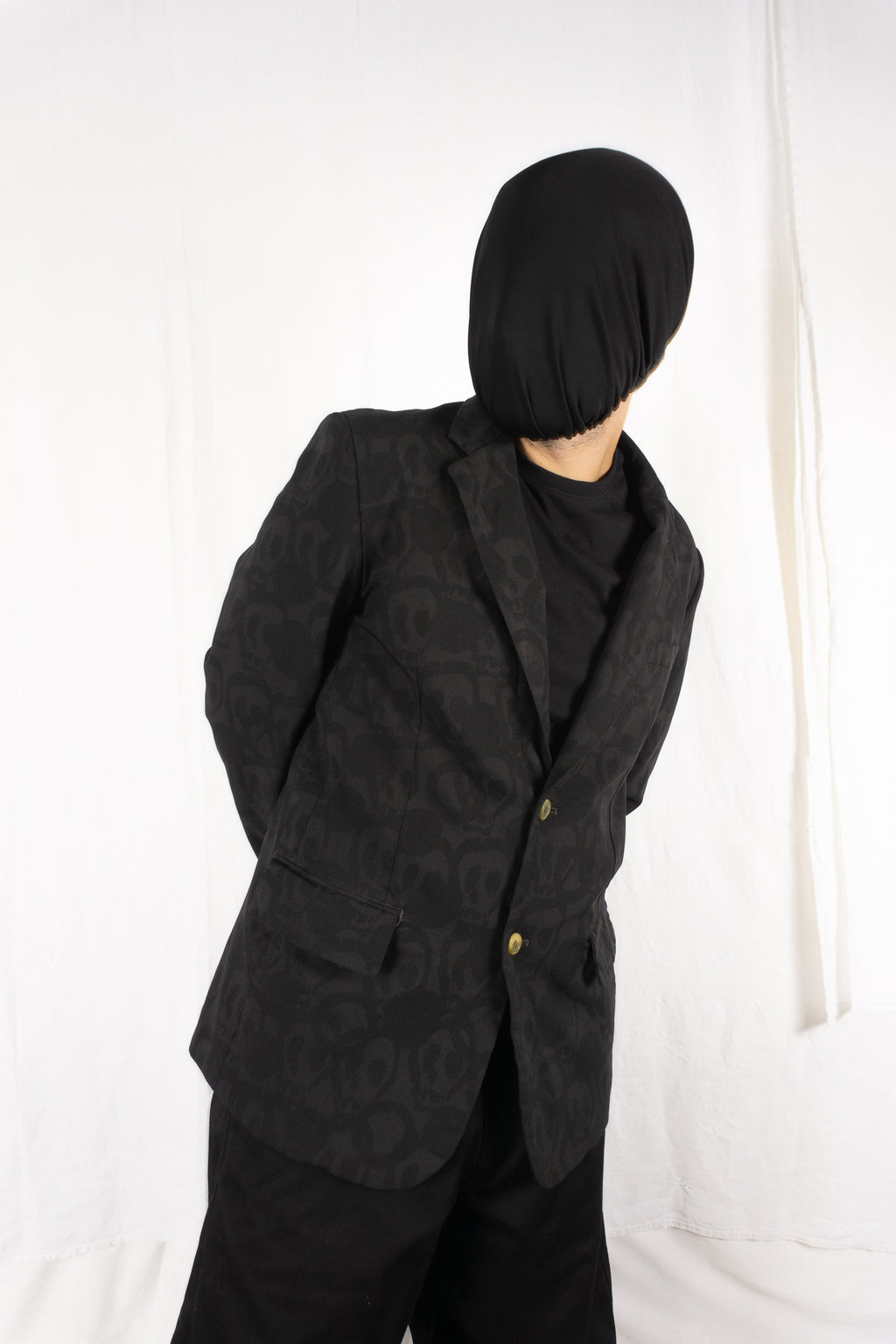 Comme des Garçons Homme Plus S/S 2011 skull printed jacket – front view | Recente Studio