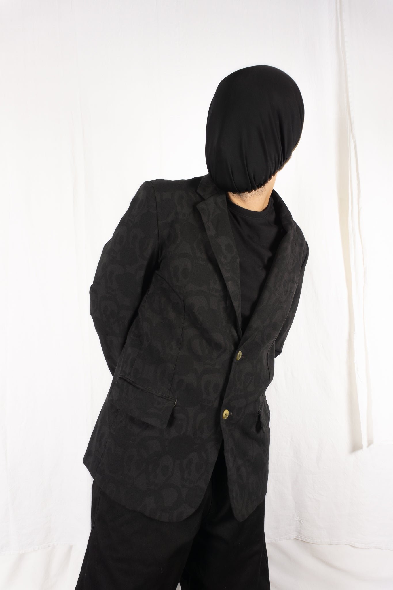 Comme des Garçons Homme Plus S/S 2011 skull printed jacket – front view | Recente Studio