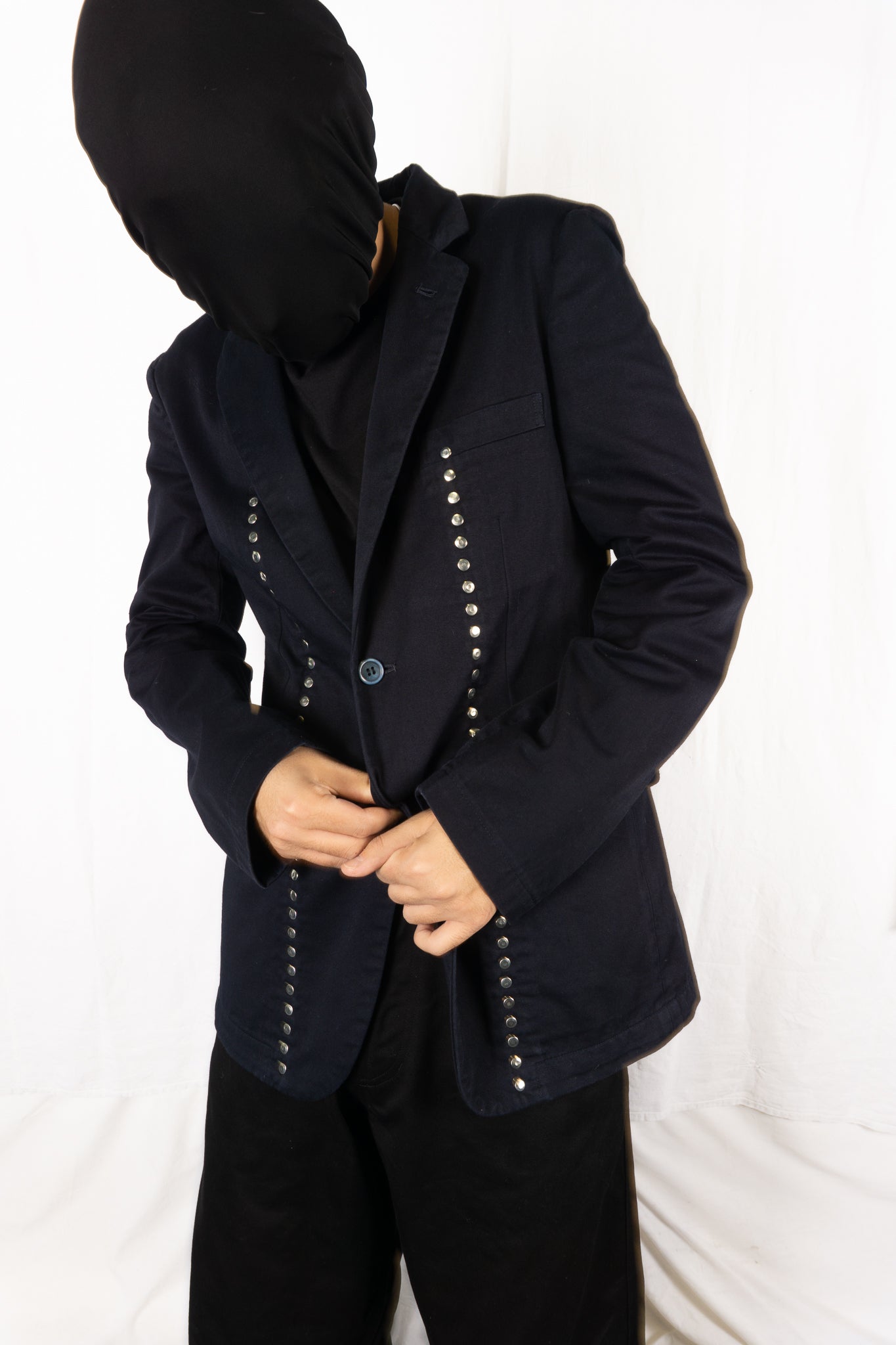 Comme des Garçons Homme Plus Evergreen S/S 2007 studded jacket – back view | Recente Studio