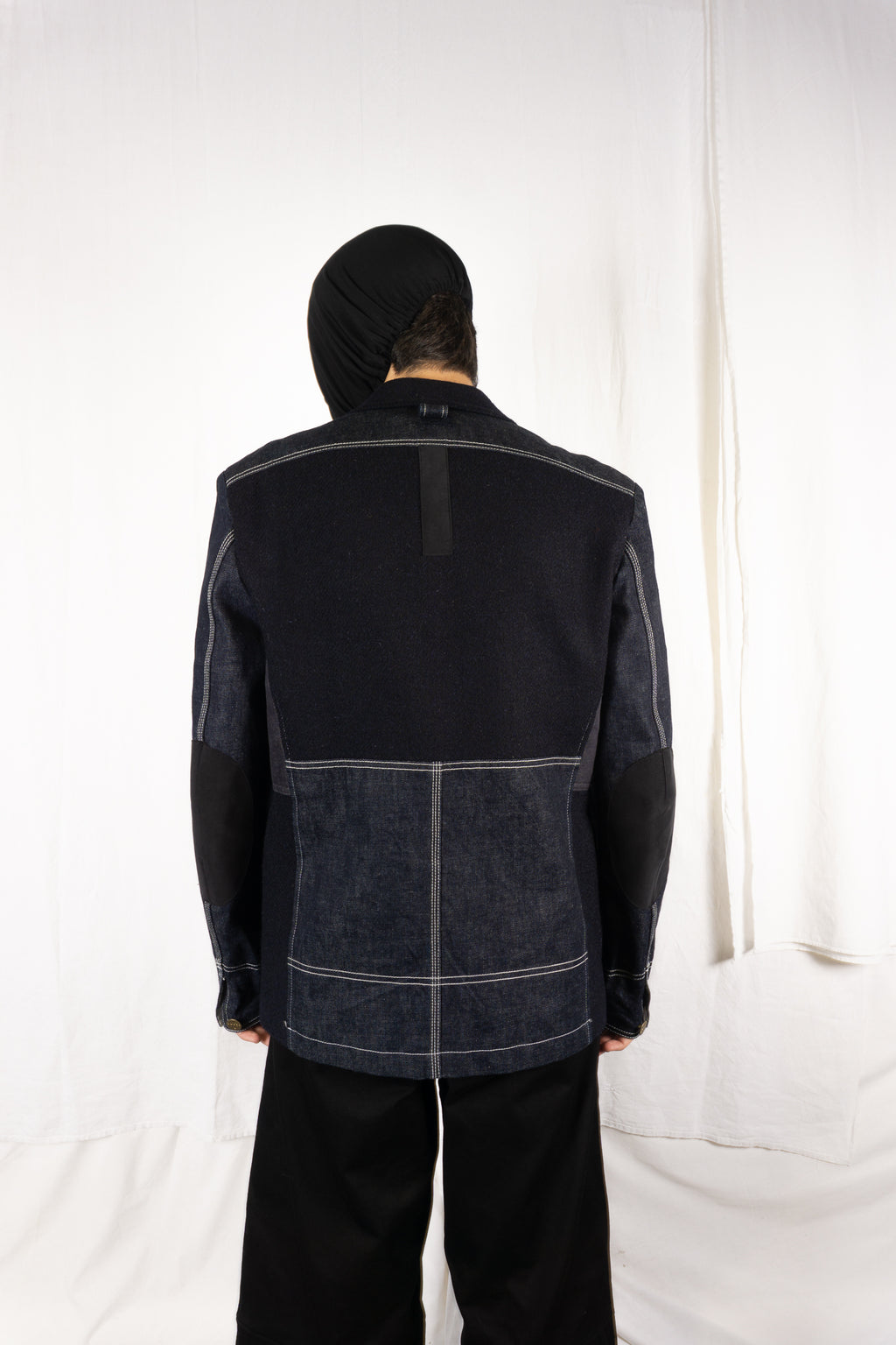 Junya Watanabe Man A/W 2019 wool denim sleeves jacket – full length | Recente Studio