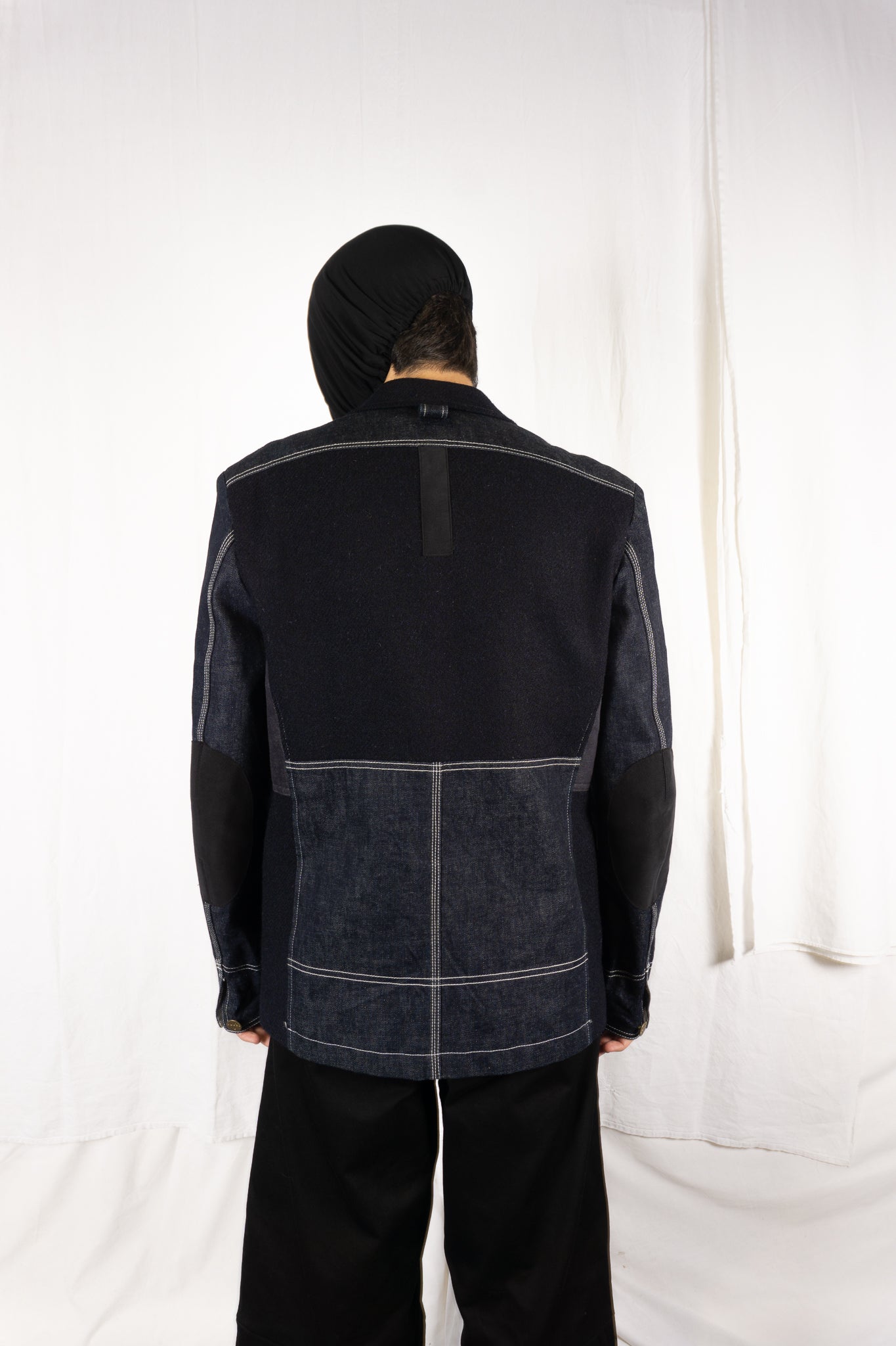 Junya Watanabe Man A/W 2019 wool denim sleeves jacket – full length | Recente Studio
