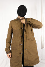 Junya Watanabe Man x Seil Marschall S/S 2014 reversible coat – side view | Recente Studio