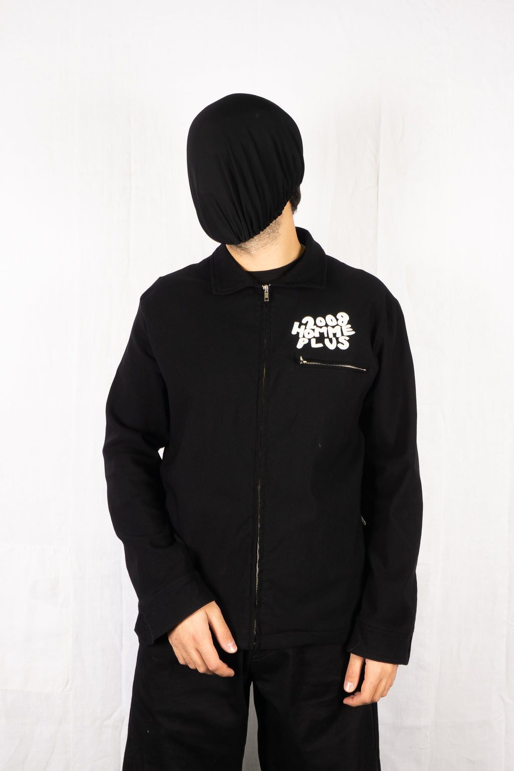 Comme des Garçons Homme Plus AW08 sukajan jacket – side view | Recente Studio