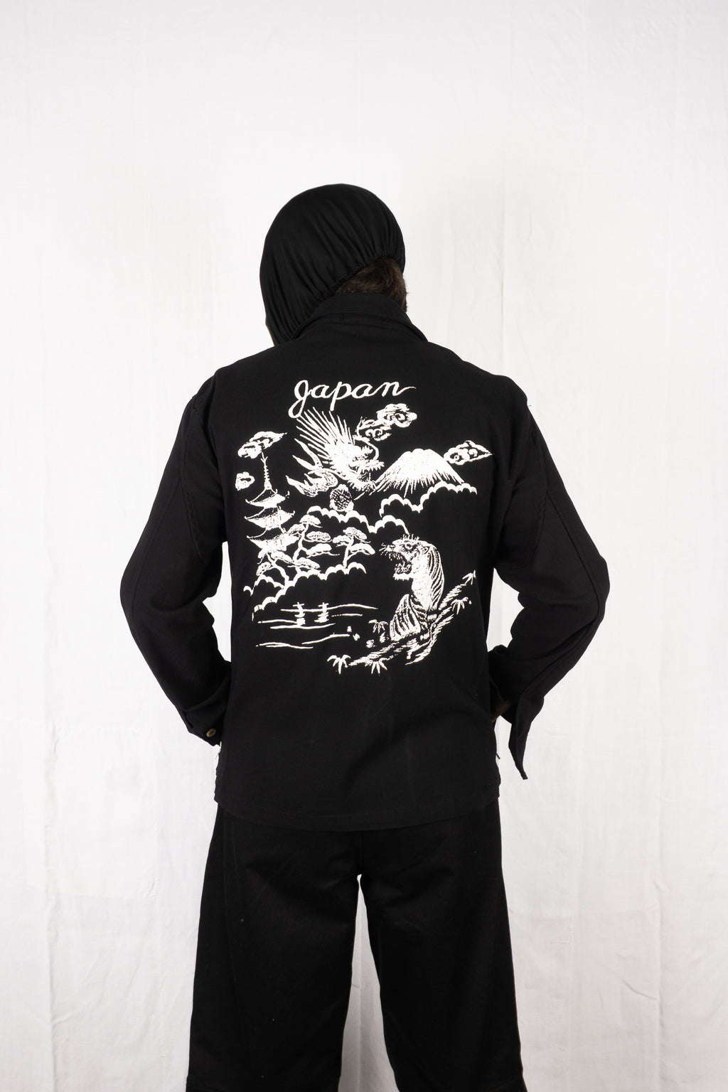 Comme des Garçons Homme Plus A/W 2008 sukajan jacket – front view | Recente Studio
