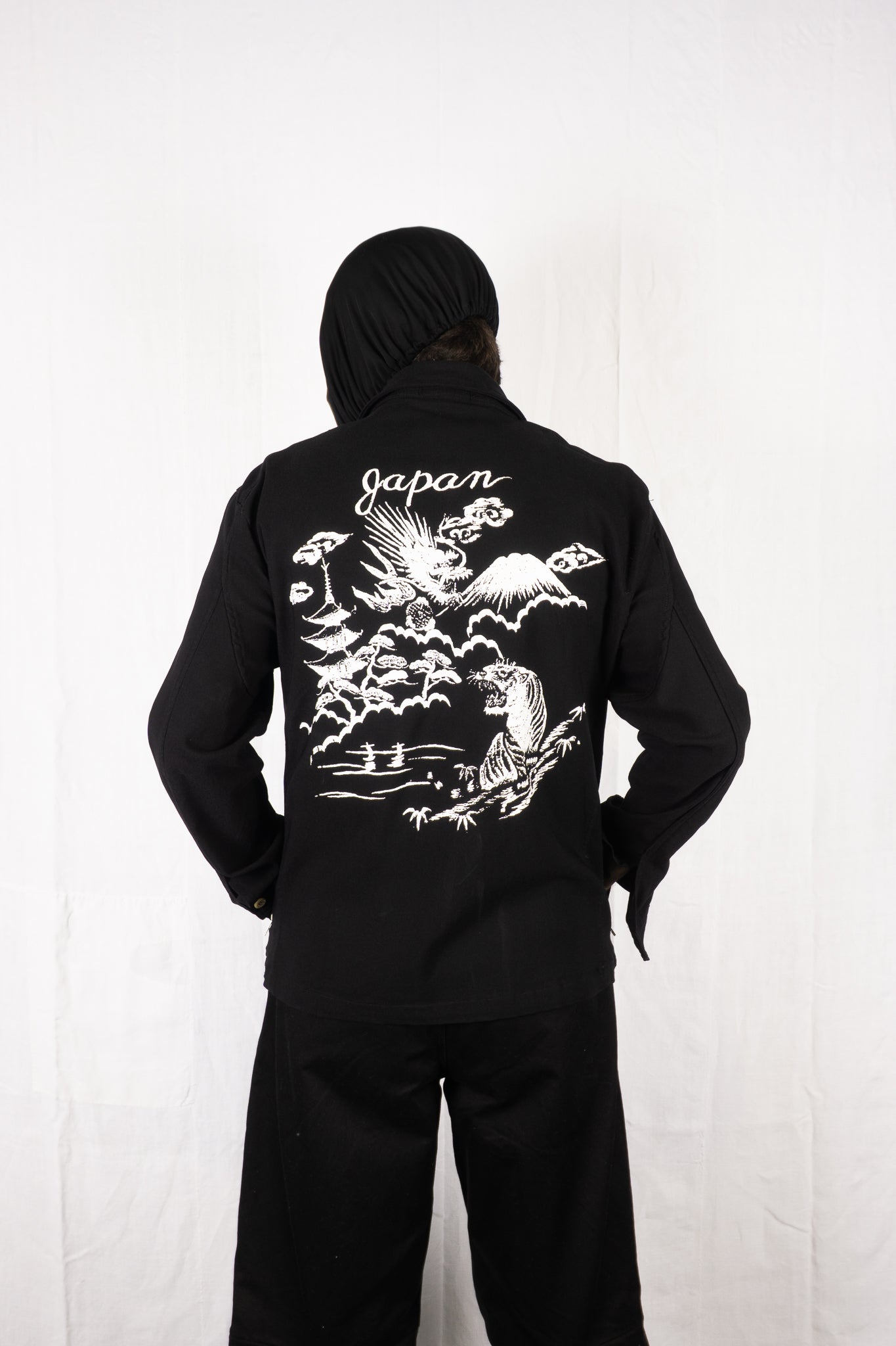 Comme des Garçons Homme Plus A/W 2008 sukajan jacket – front view | Recente Studio