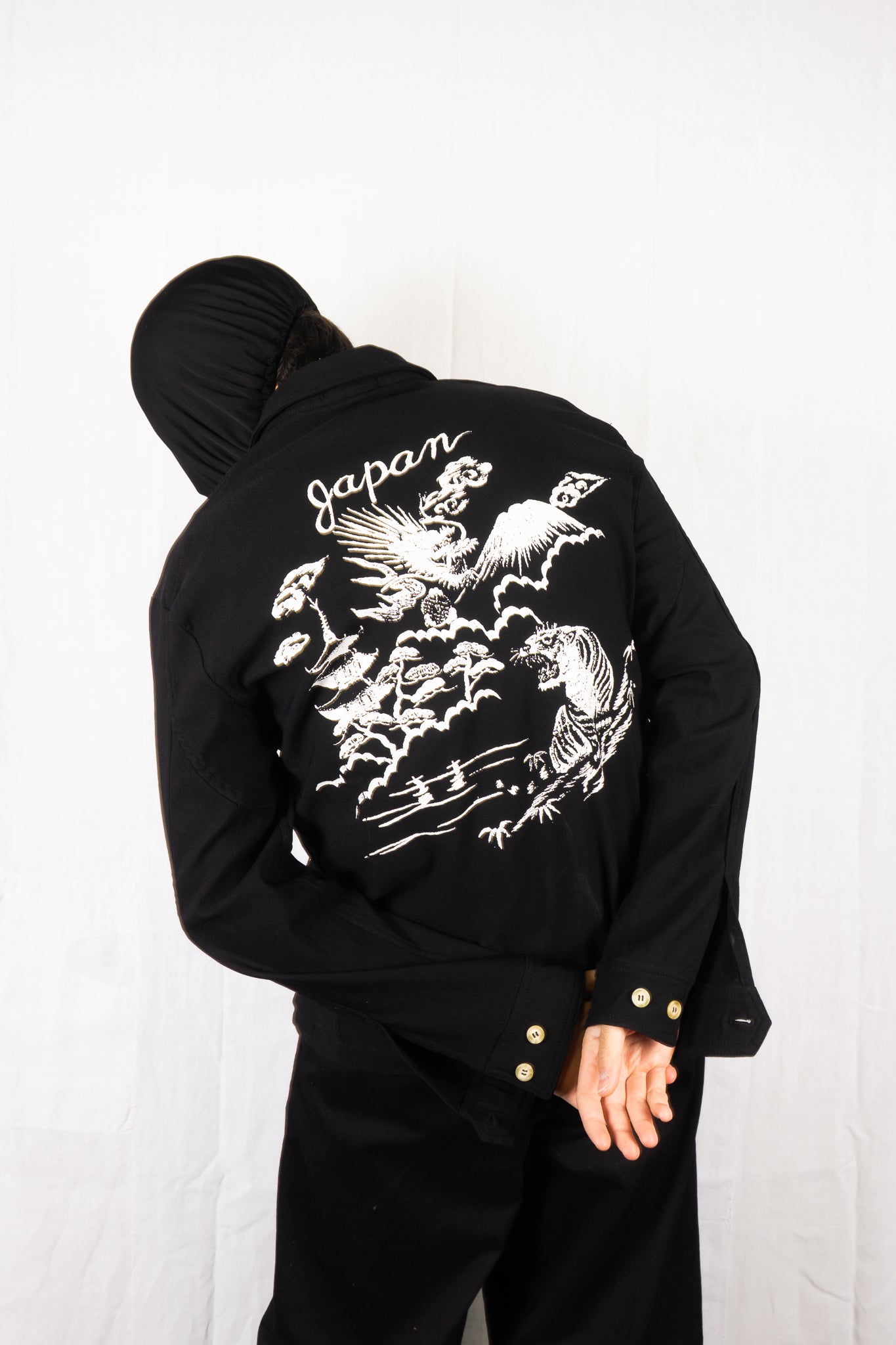 Comme des Garçons Homme Plus A/W 2008 sukajan jacket – back view | Recente Studio