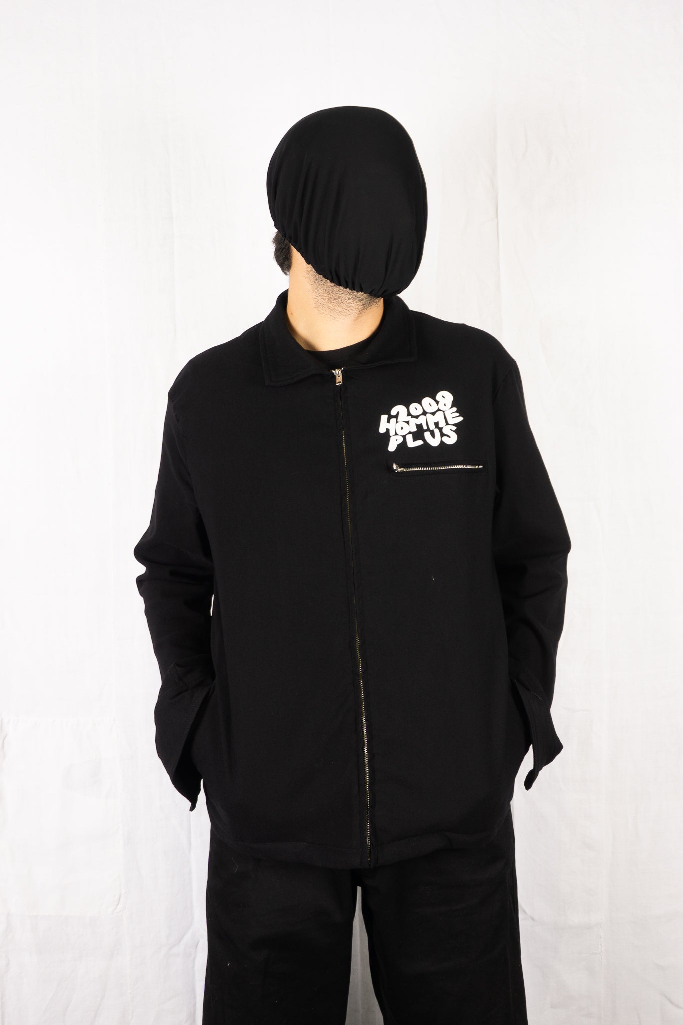 Comme des Garçons Homme Plus A/W 2008 sukajan jacket – collar detail | Recente Studio