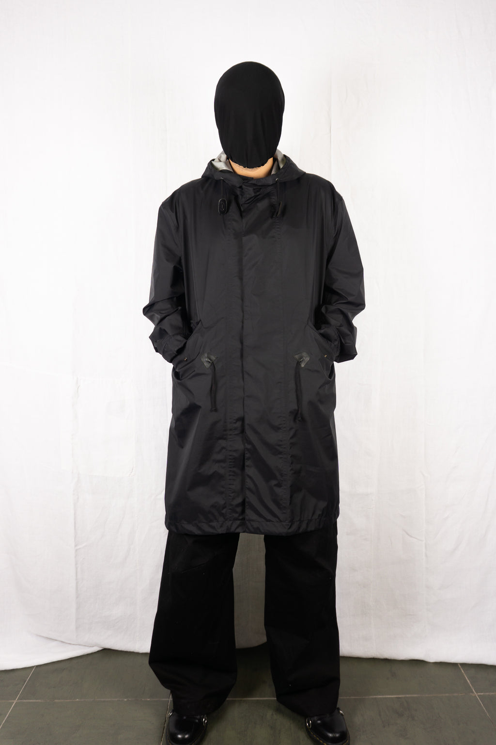 eYe Junya Watanabe Man SS17 GORE-TEX raincoat – open front | Recente Studio
