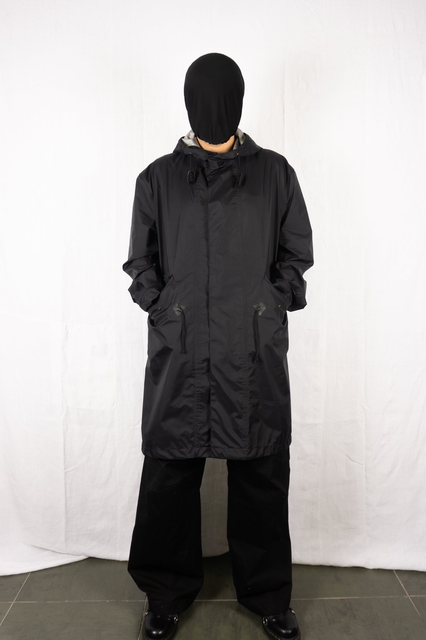 eYe Junya Watanabe Man SS17 GORE-TEX raincoat – open front | Recente Studio