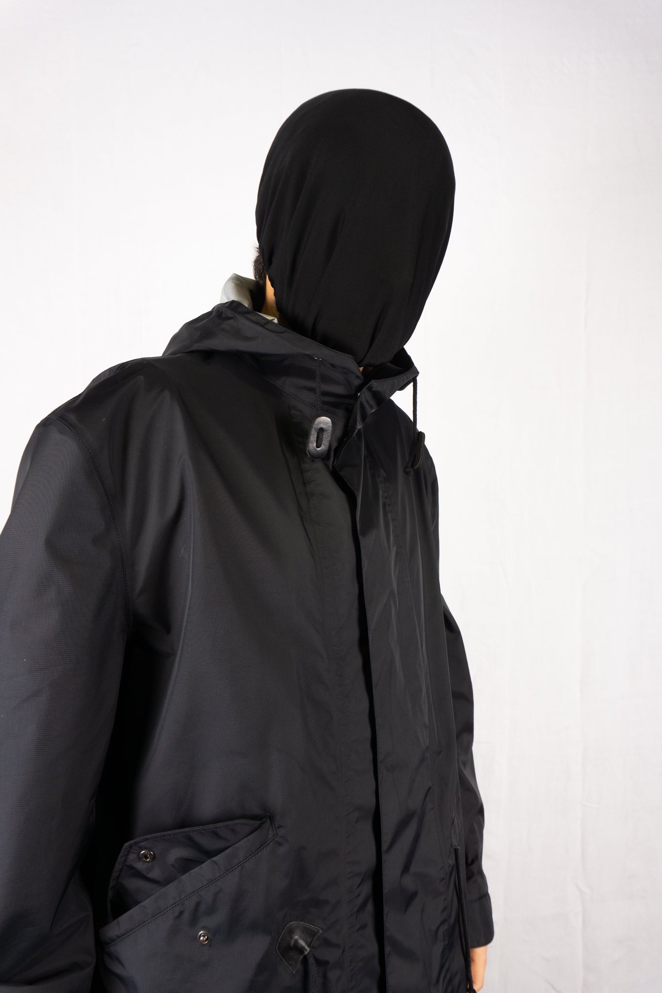 eYe Junya Watanabe Man SS17 GORE-TEX raincoat – side view | Recente Studio