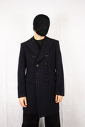 Junya Watanabe Man x Pontetorto A/W 2010 double-breasted coat – front view | Recente Studio