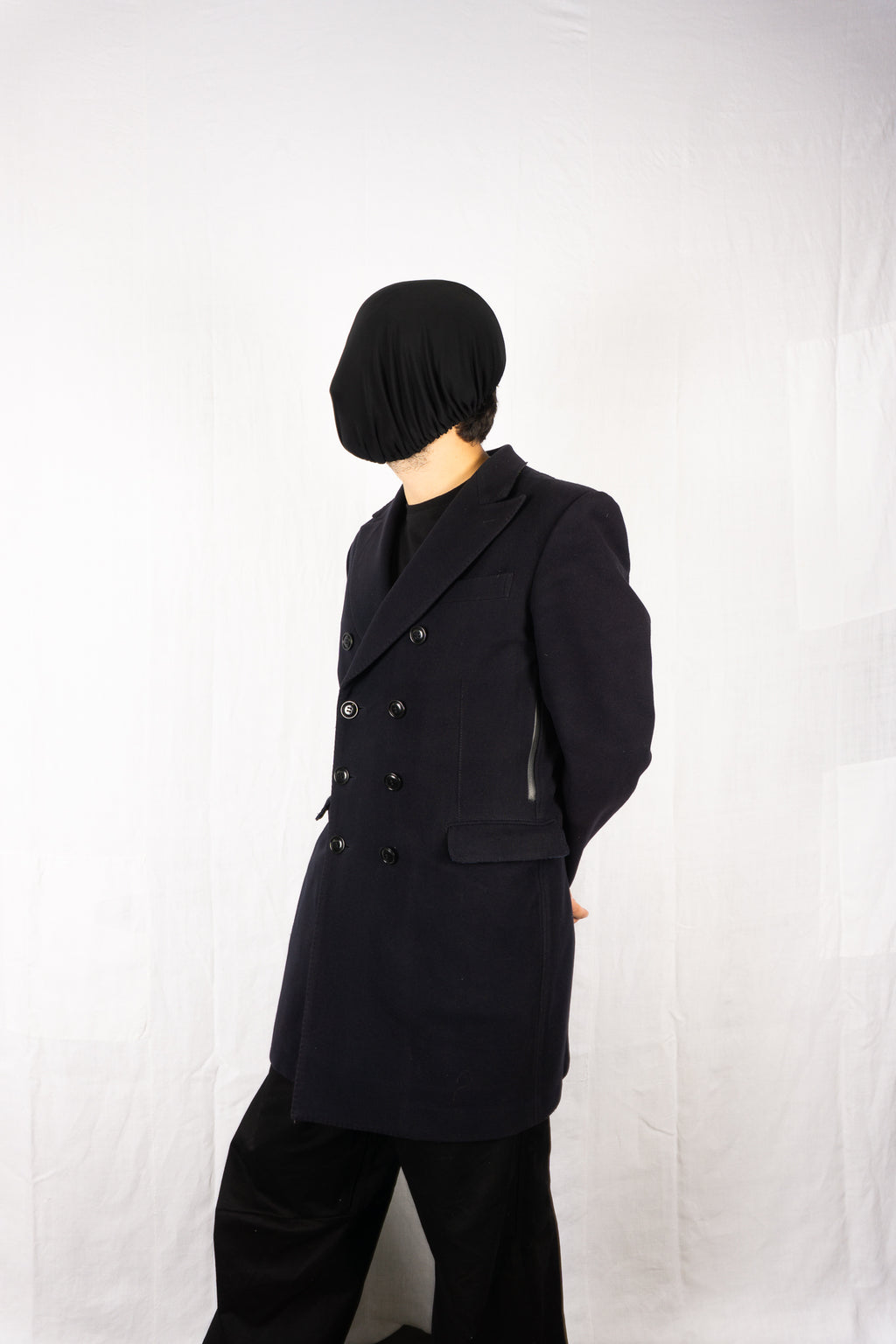 Junya Watanabe Man x Pontetorto A/W 2010 double-breasted coat – lining detail | Recente Studio