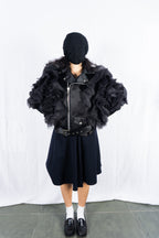 Junya Watanabe S/S 2012 feather jacket – side view | Recente Studio