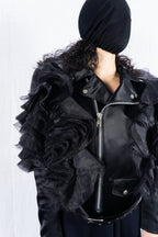 Junya Watanabe SS12 feather jacket – open view | Recente Studio