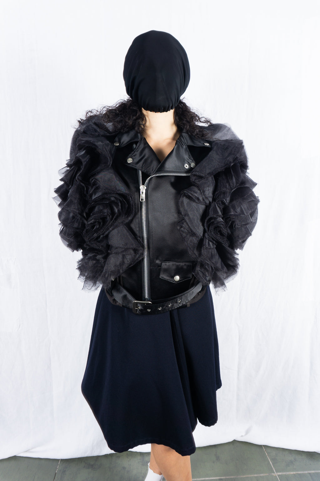 Junya Watanabe S/S 2012 feather jacket – front view | Recente Studio