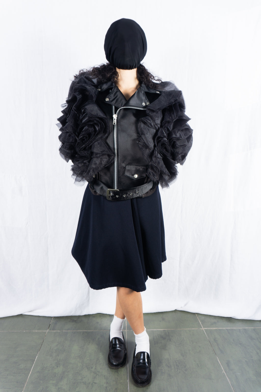Junya Watanabe SS12 feather jacket – feather detail | Recente Studio