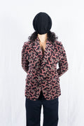 Comme des Garçons A/W 2001 printed velvet jacket – front view | Recente Studio