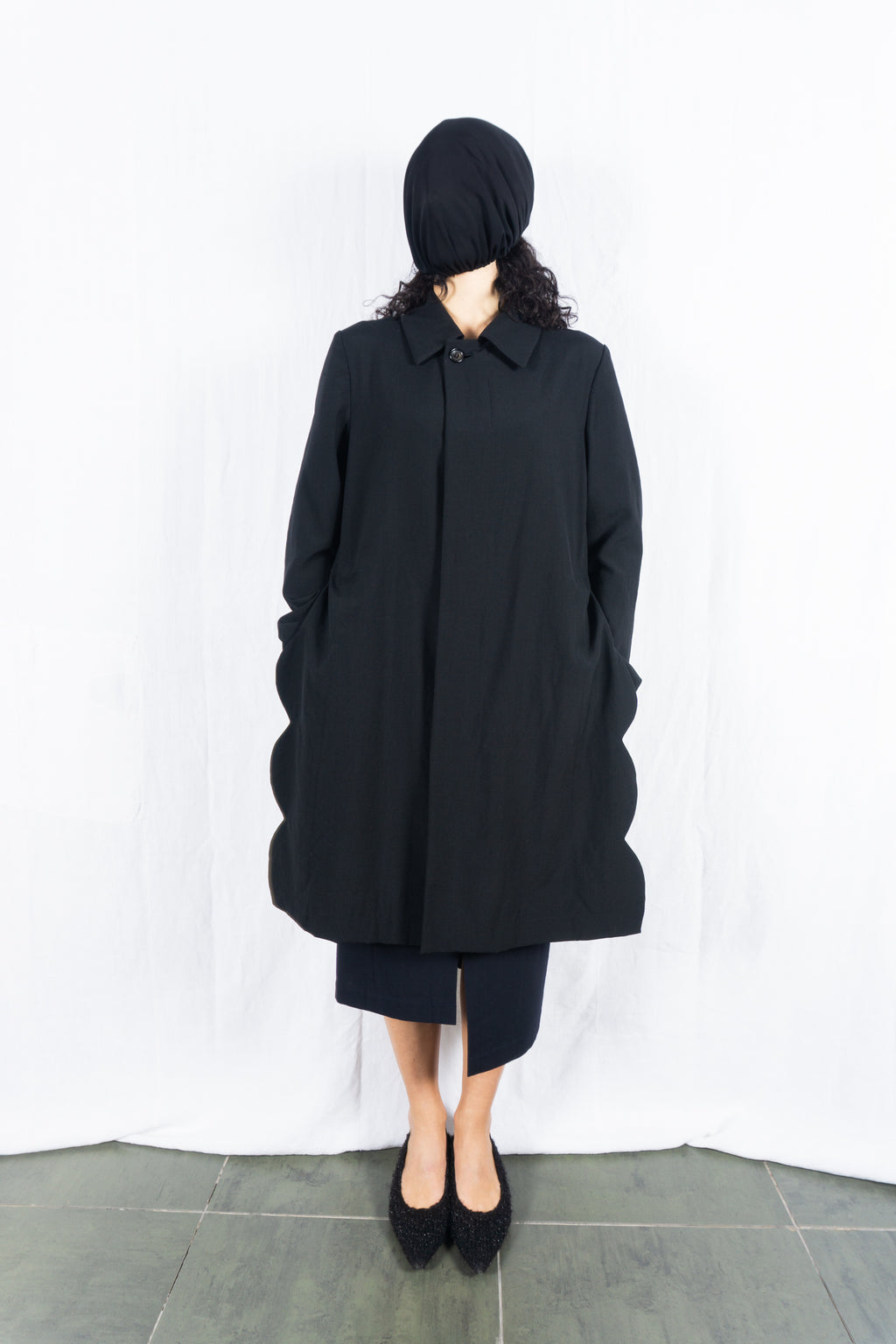 robe de chambre Comme des Garçons 1999 waves coat – open front | Recente Studio