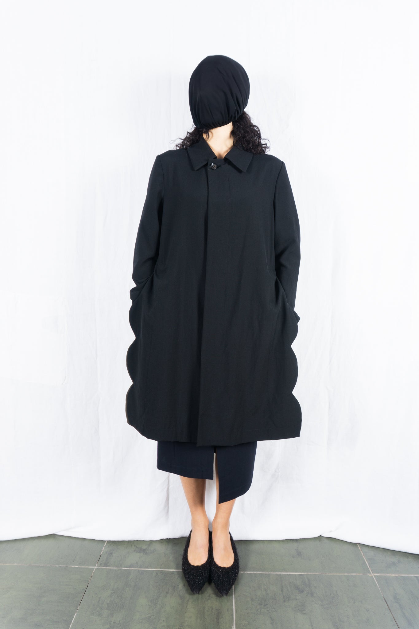 robe de chambre Comme des Garçons 1999 waves coat – open front | Recente Studio