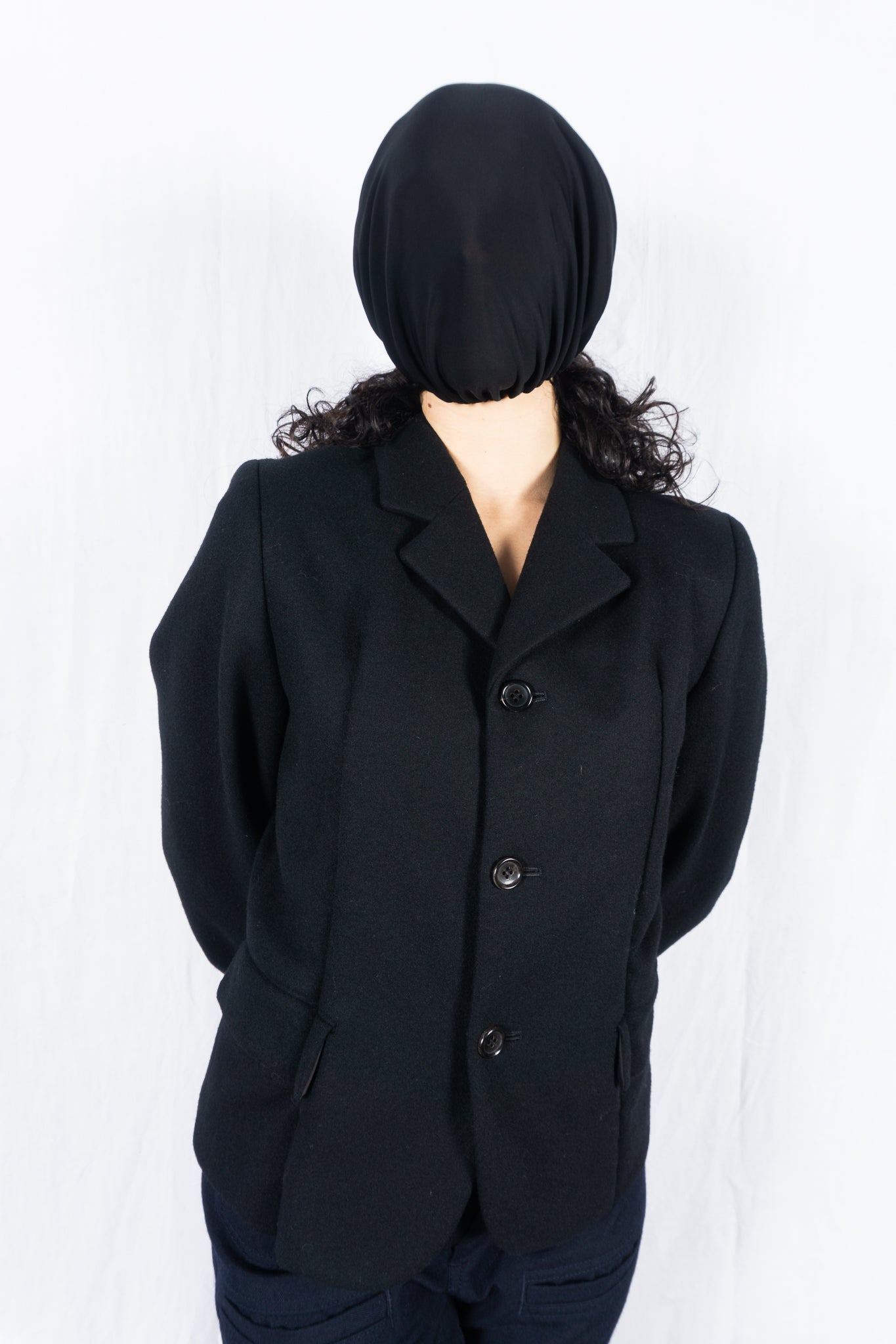 Comme des Garçons A/W 1995 wool jacket – open front | Recente Studio