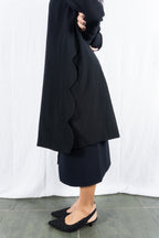 robe de chambre Comme des Garçons 1999 waves coat – back view | Recente Studio
