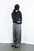 Undercover A/W 2015 wide pants – front view | Recente Studio
