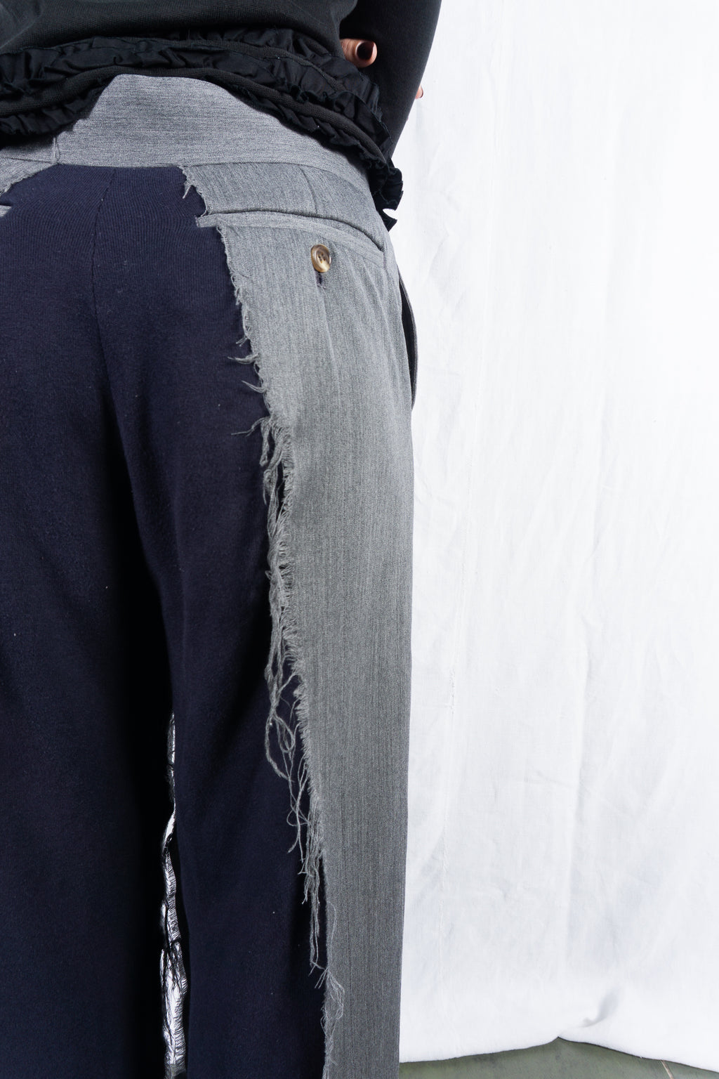 Undercover A/W 2015 wide pants – waist detail | Recente Studio