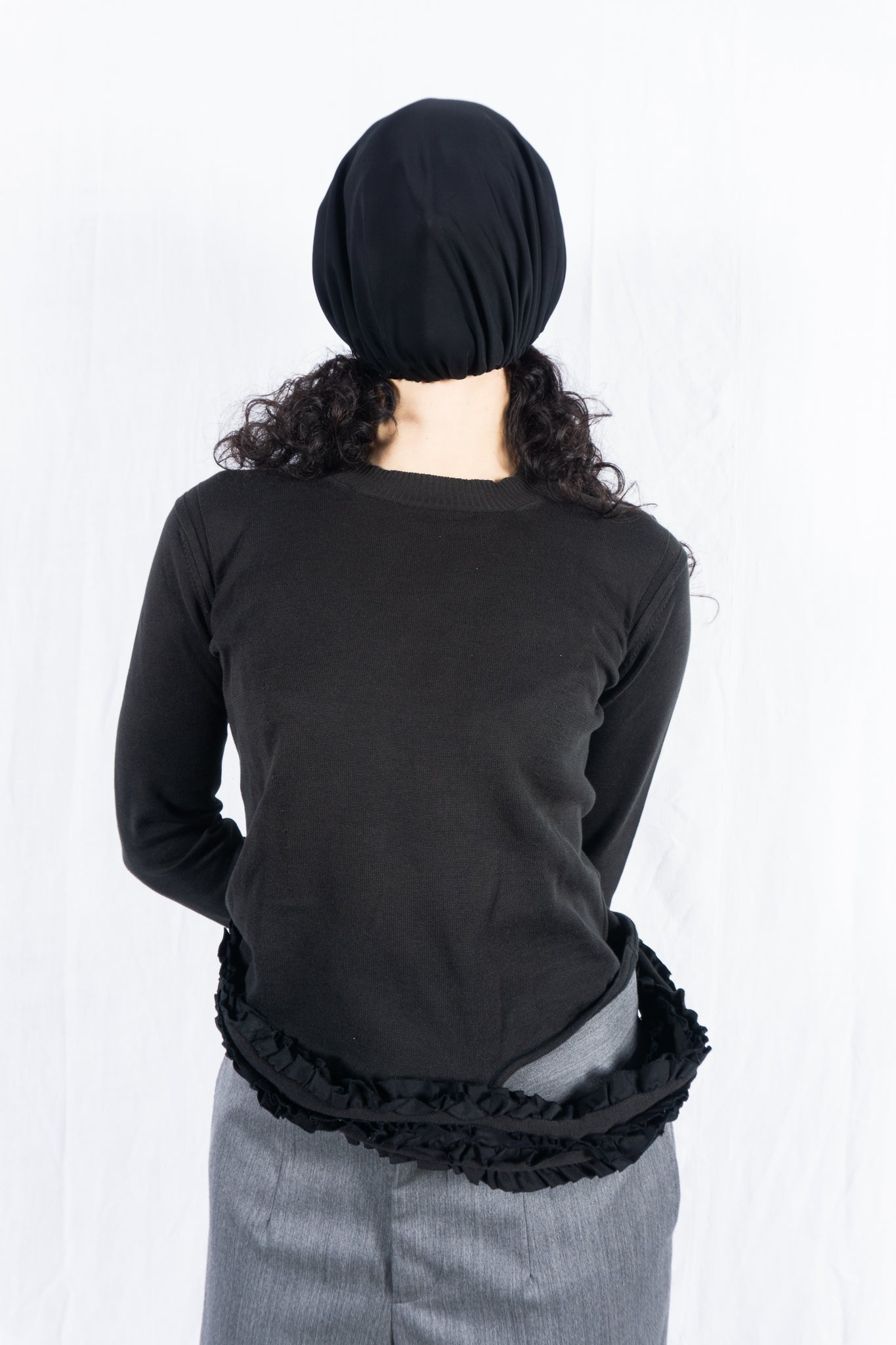 tricot Comme des Garçons 1999 cut knitwear – side view | Recente Studio