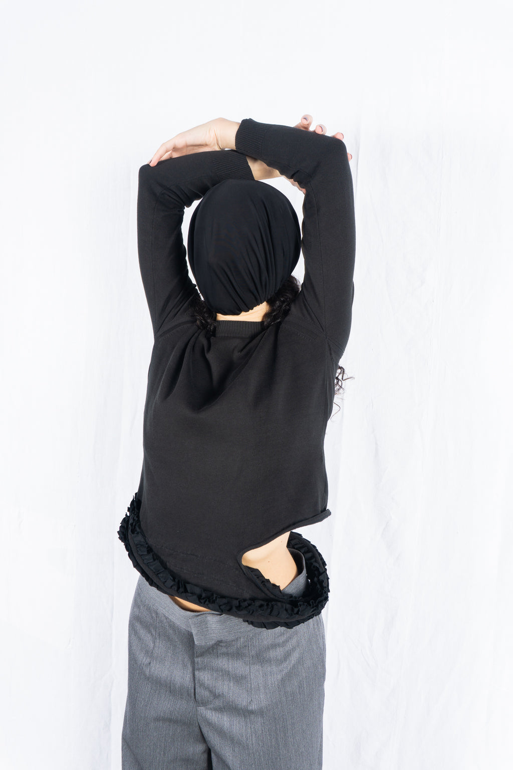 tricot Comme des Garçons 1999 cut knitwear – front view | Recente Studio