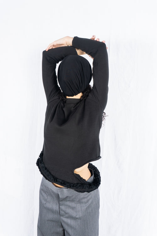 tricot Comme des Garçons 1999 cut knitwear – front view | Recente Studio
