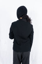 tricot Comme des Garçons A/W 2003 cut fringe jacket – fringe detail | Recente Studio