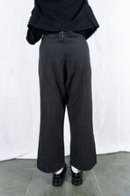 tricot Comme des Garçons AW11 wide pants – waist detail | Recente Studio