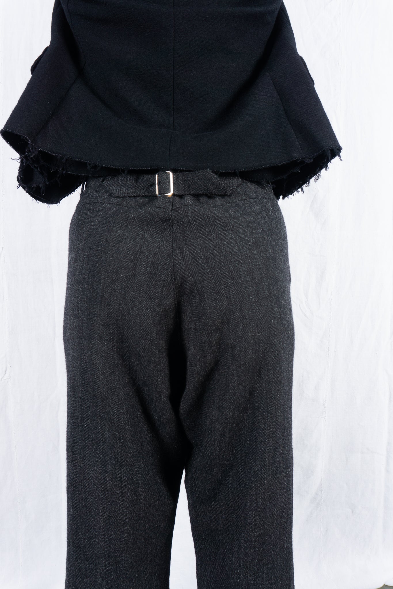 tricot Comme des Garçons A/W 2011 wide pants – back view | Recente Studio