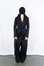 Junya Watanabe S/S 2004 fringed jacket – back view | Recente Studio