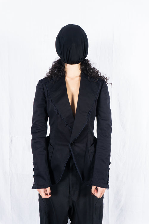 Junya Watanabe S/S 2004 fringed jacket – front view | Recente Studio
