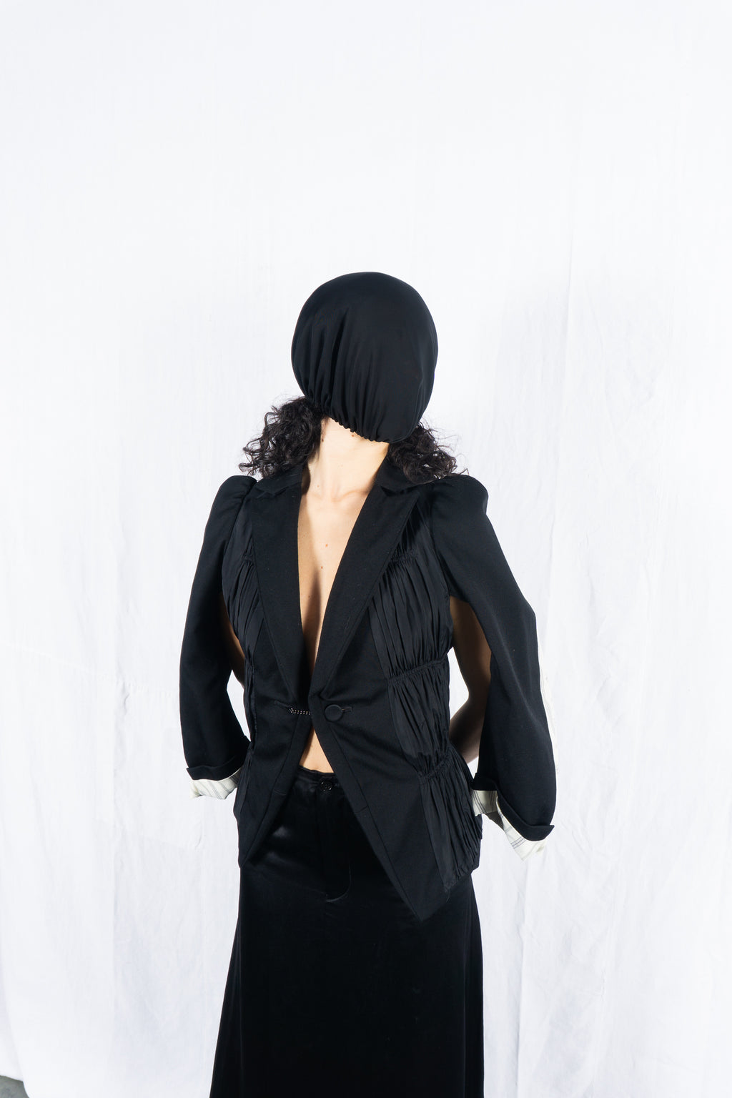 Junya Watanabe A/W 2006 deconstructed jacket – full length | Recente Studio