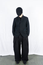 Issey Miyake Men AW20 mao collar jacket – open front | Recente Studio