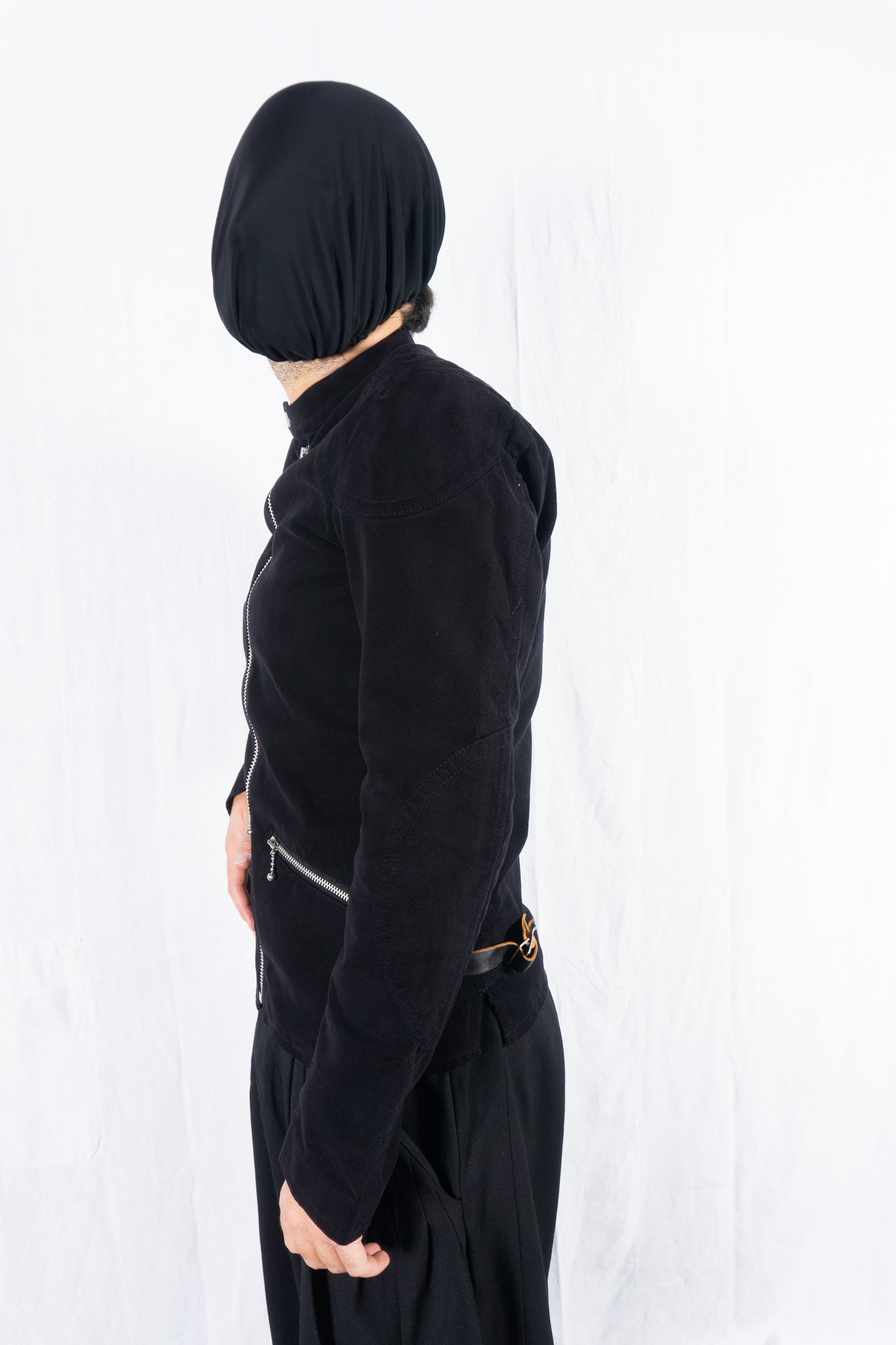 Junya Watanabe Man SS07 biker jacket – collar detail | Recente Studio