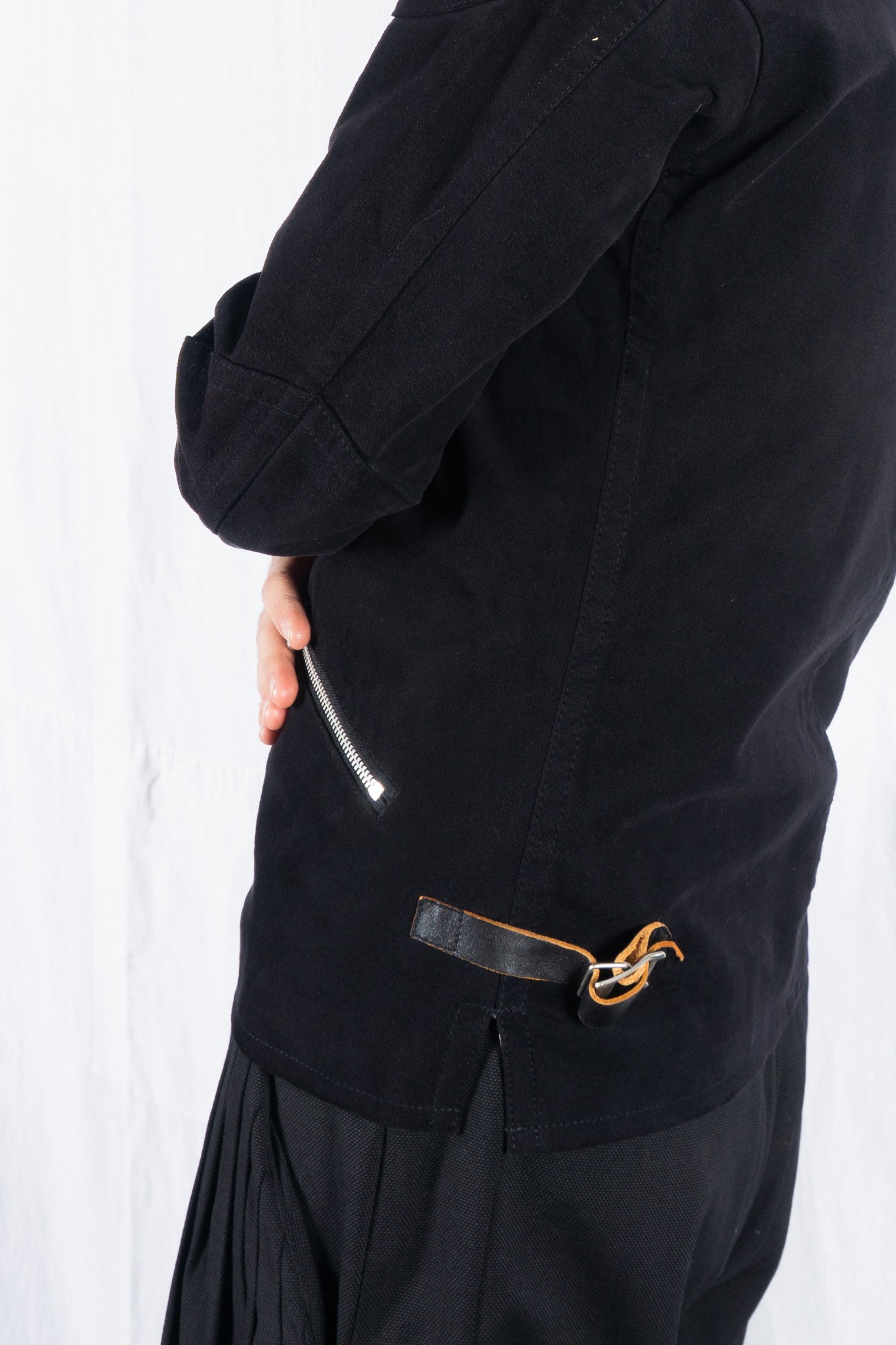 Junya Watanabe Man S/S 2007 biker jacket – zip detail | Recente Studio