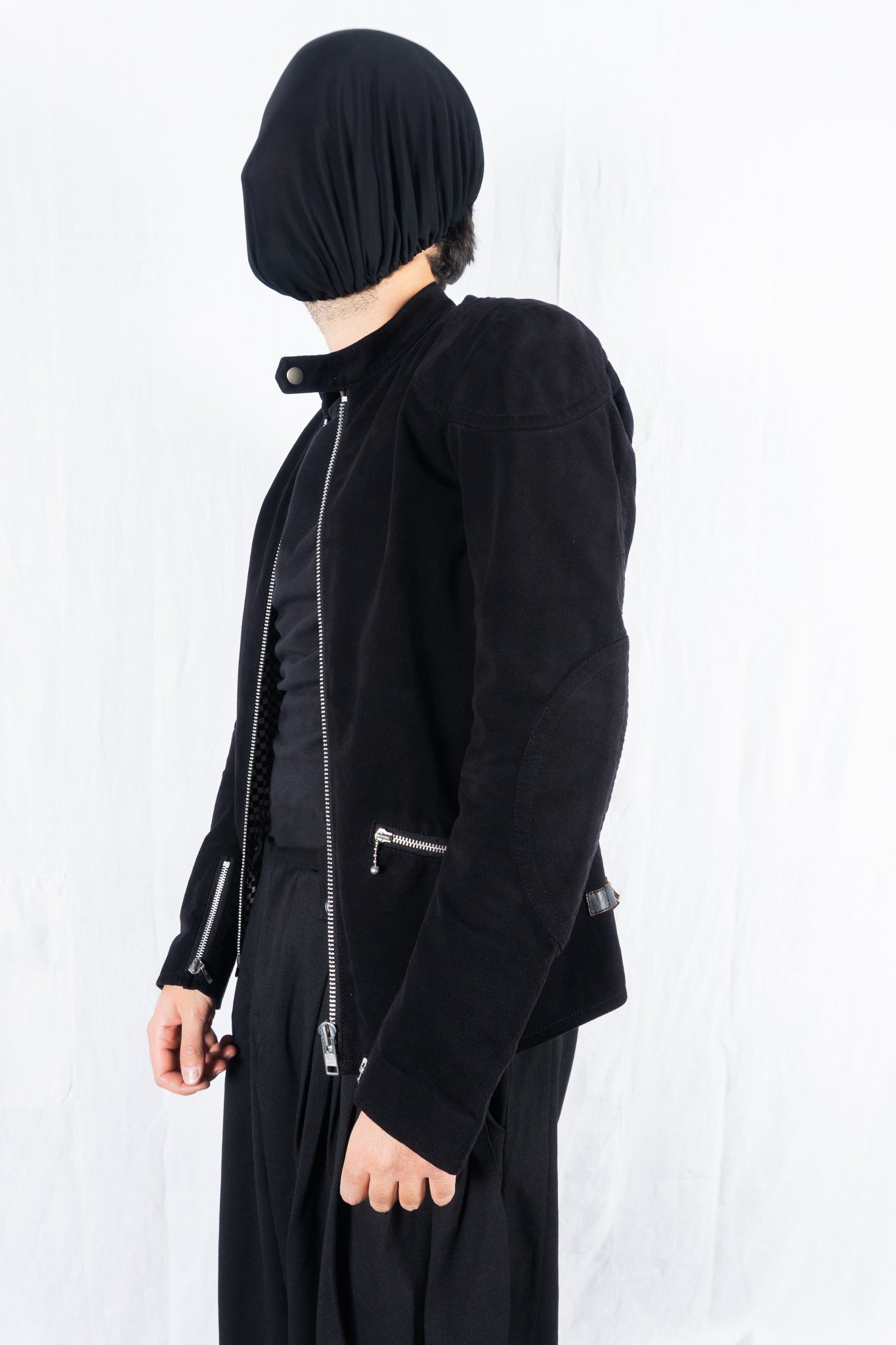 Junya Watanabe Man S/S 2007 biker jacket – open front | Recente Studio