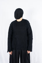 Yohji Yamamoto Pour Homme A/W 2010 deconstructed sweater – front view | Recente Studio